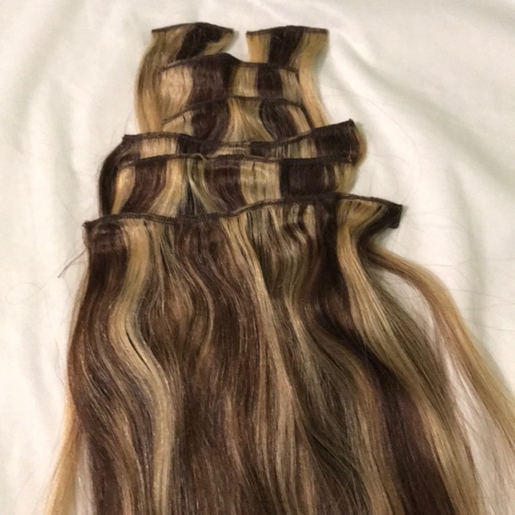 Clip-in extensions. Sultra color. Remy real hair. - Picture 4 of 5